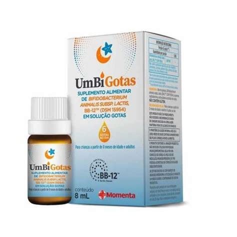 umbigotas|Umbi caixa com 1 frasco gotejador com 8mL de .